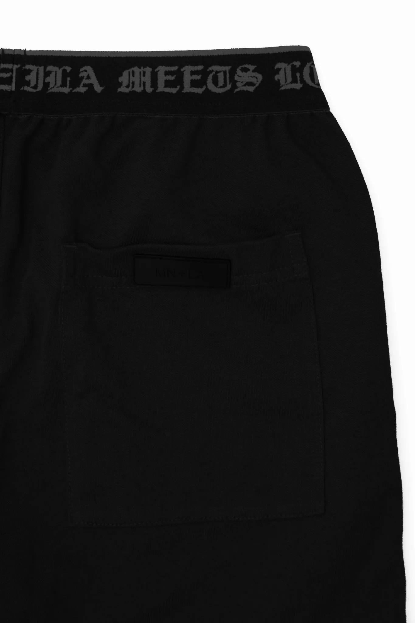 MN LA TRAINING SHORTS IN ANTHRACITE