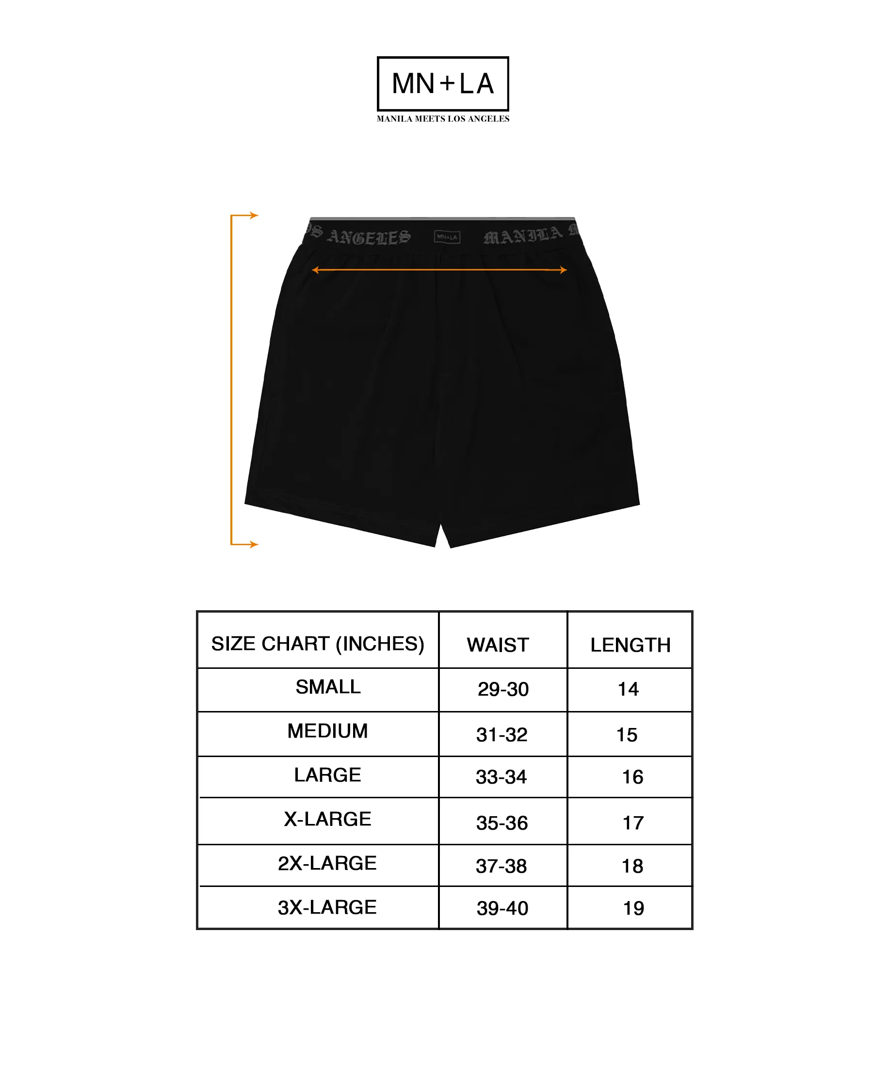 MN LA TRAINING SHORTS IN ANTHRACITE