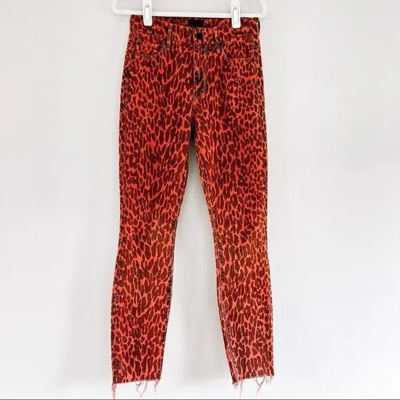 MOTHER Hi Waist The Looker Fray Jeans
