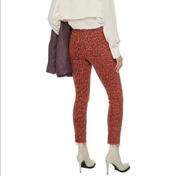 MOTHER Hi Waist The Looker Fray Jeans