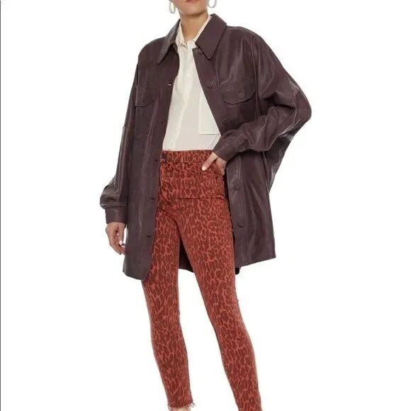 MOTHER Hi Waist The Looker Fray Jeans