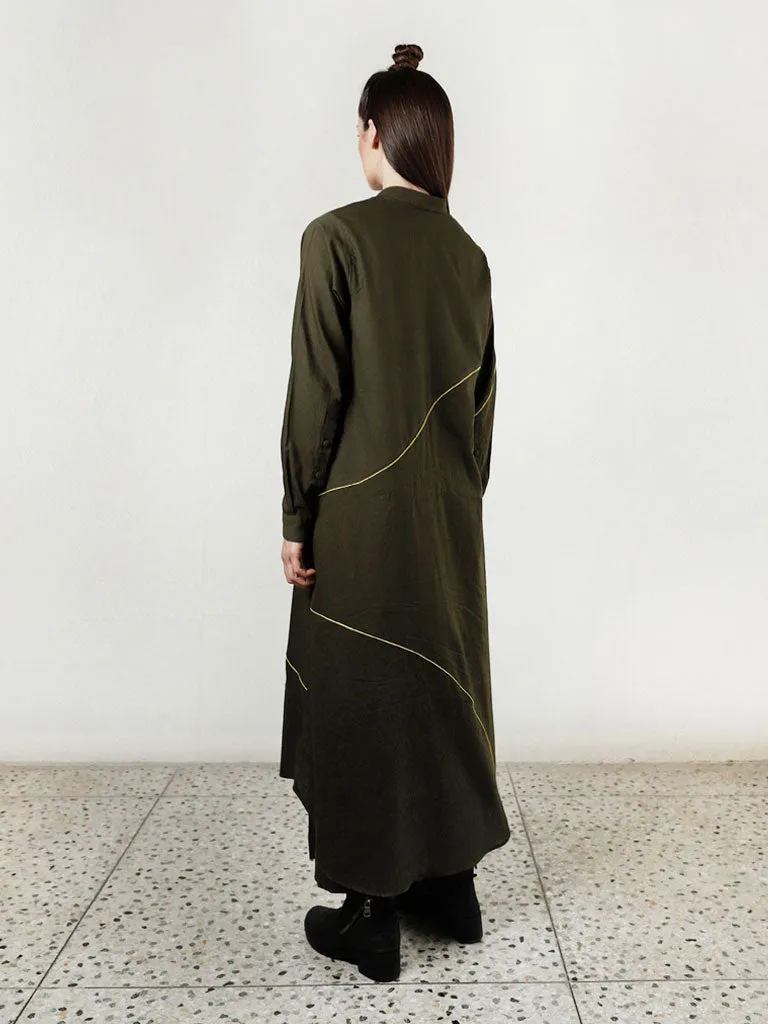 Movement Olive Overlay Shirt