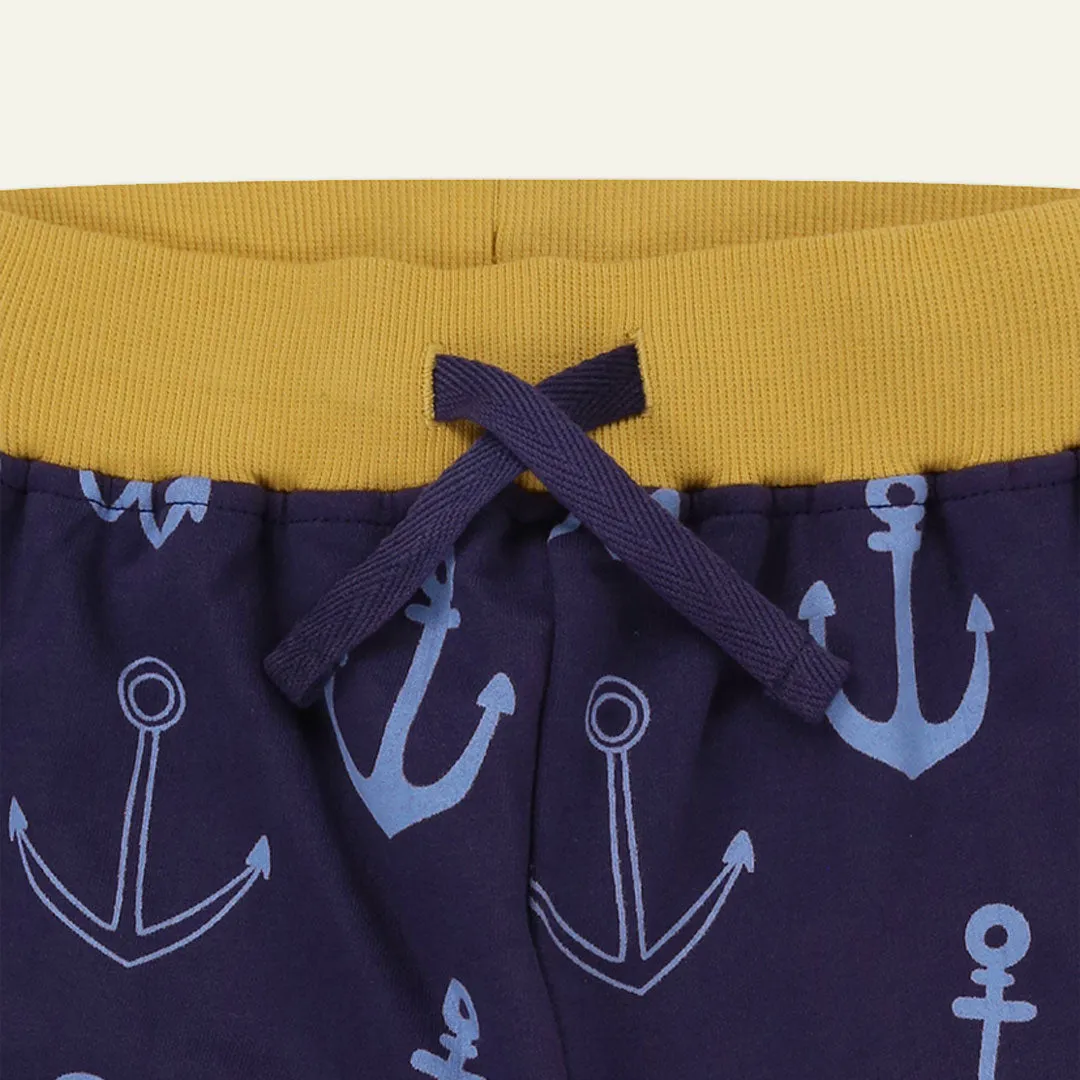 Multicoloured Anchor And Stripe Shorts - 2 Pack