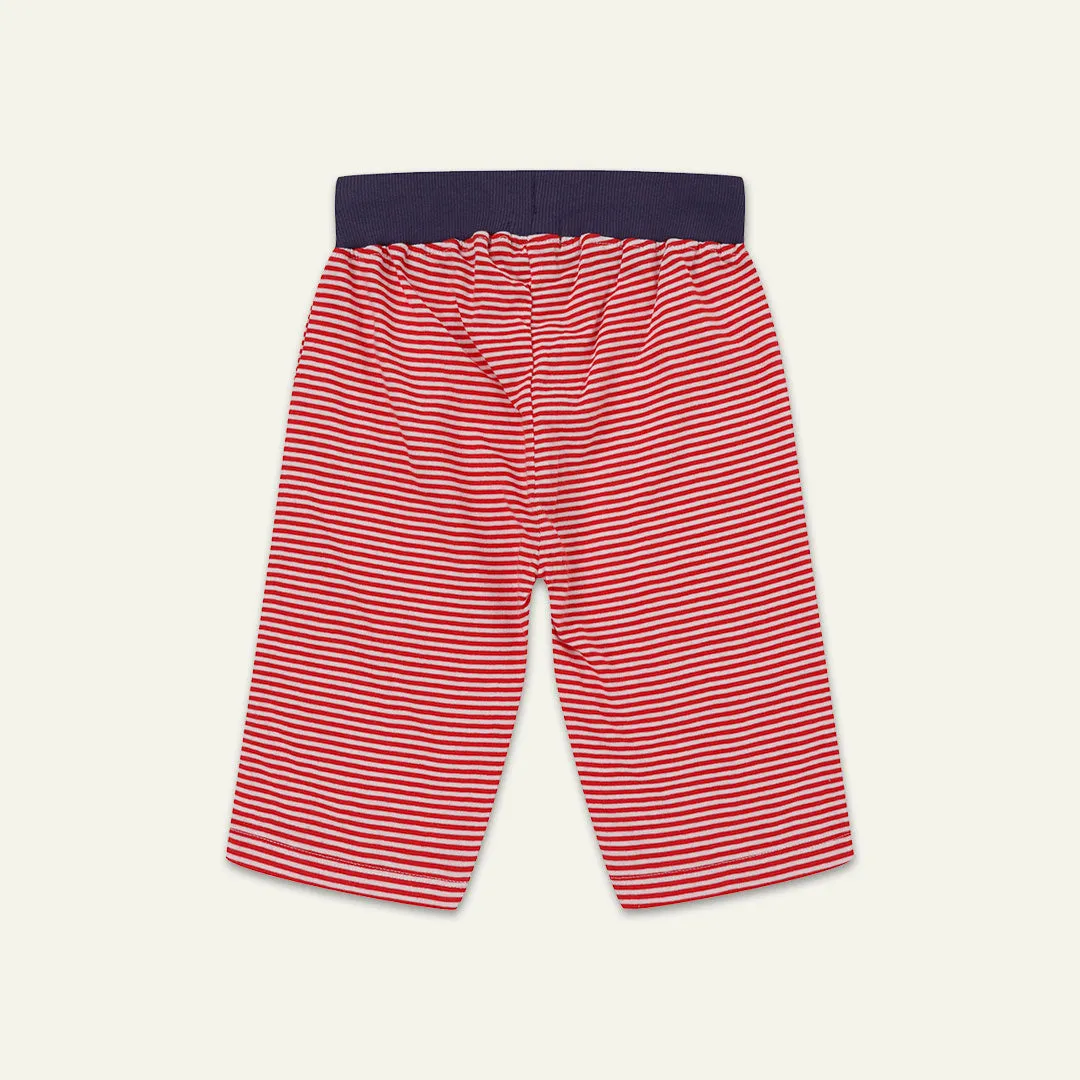 Multicoloured Anchor And Stripe Shorts - 2 Pack