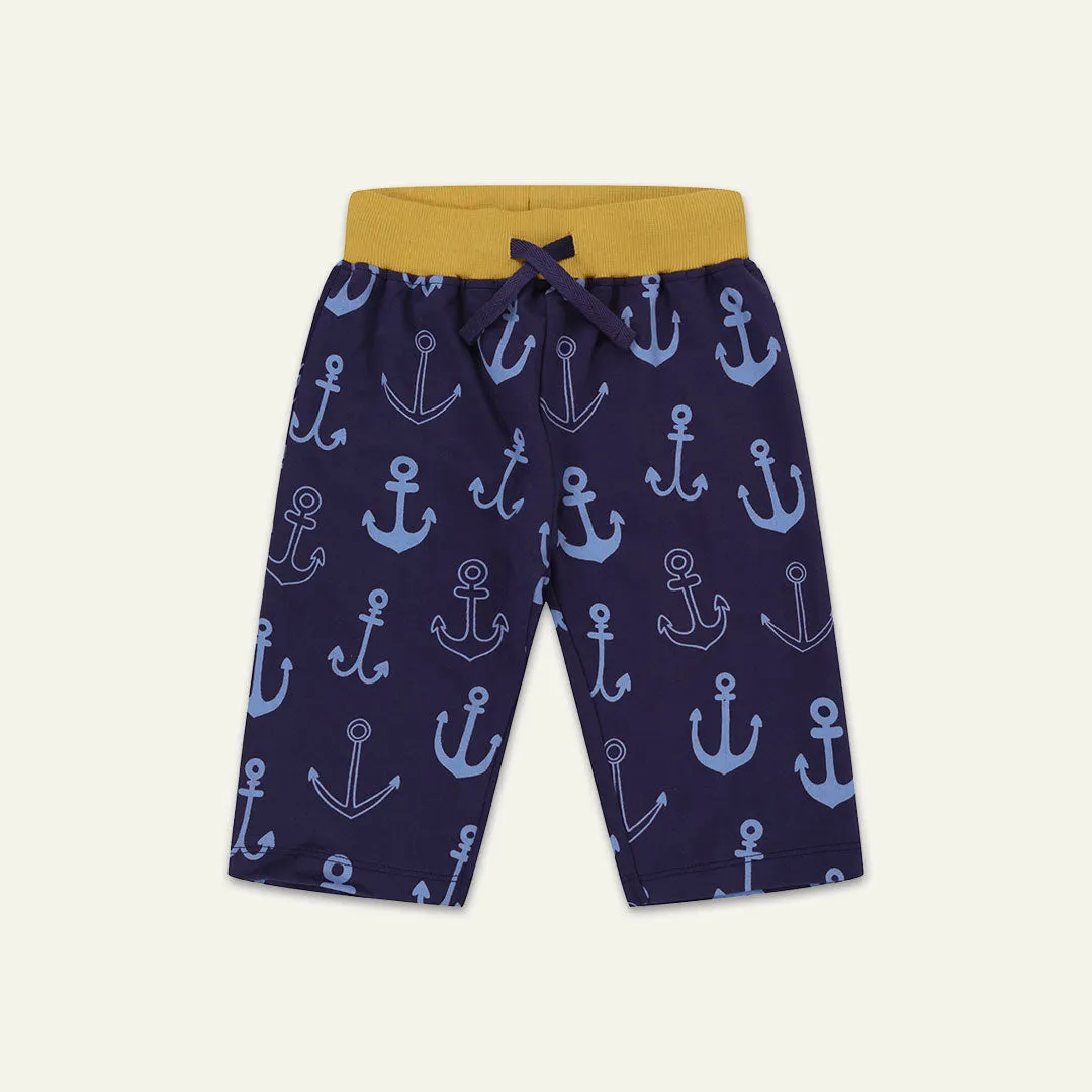 Multicoloured Anchor And Stripe Shorts - 2 Pack