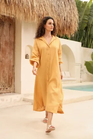 Naples Shirt Dress (Sunset)