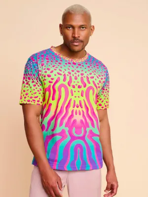NEON FLUX COTTON TEE