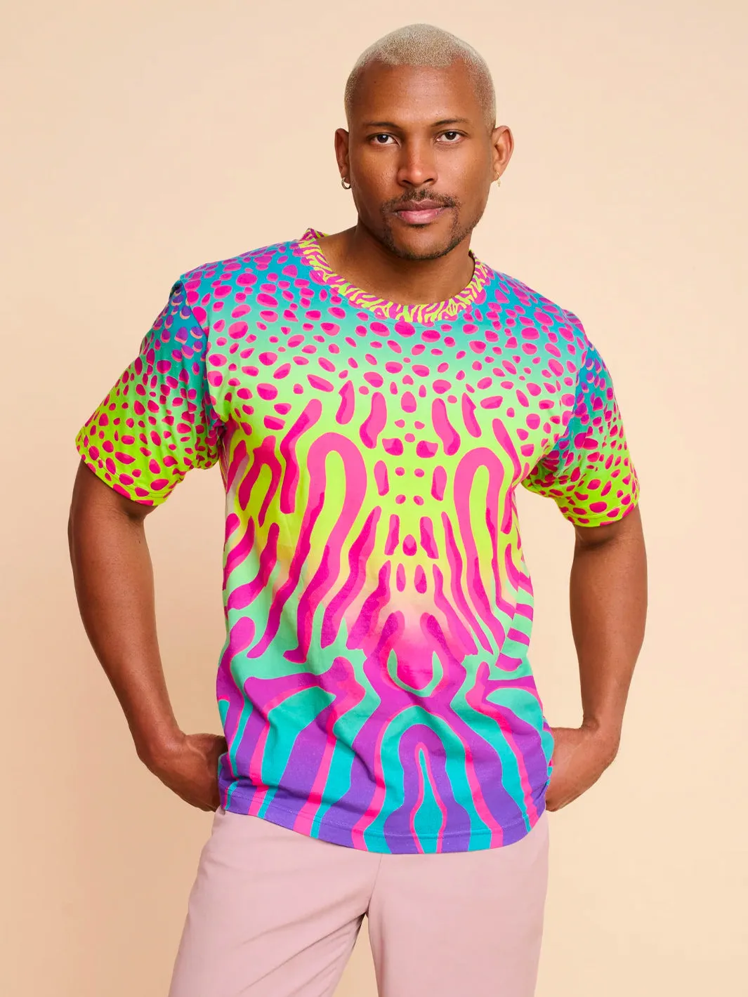 NEON FLUX COTTON TEE