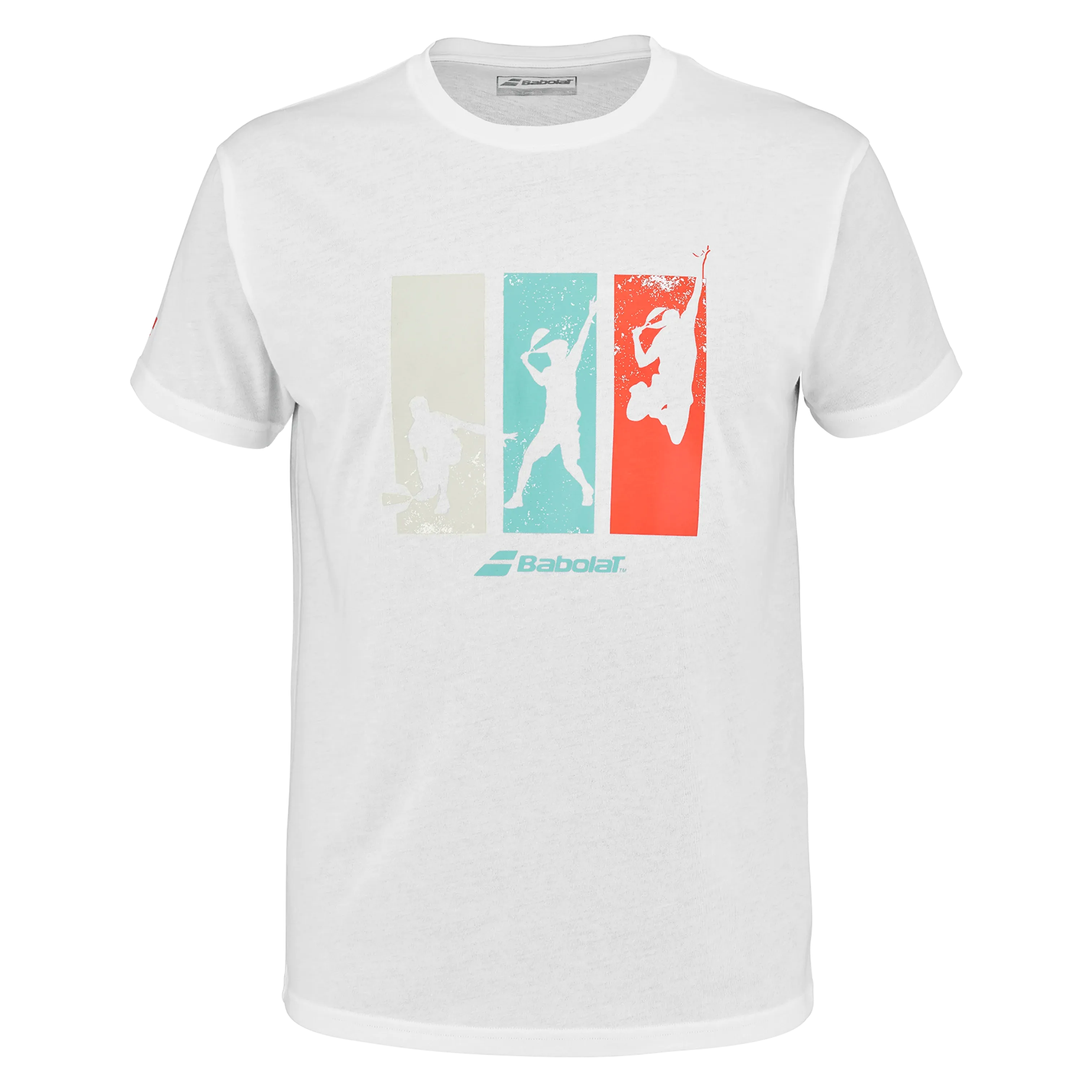 NEU - Babolat Padel Cotton Tee weiß