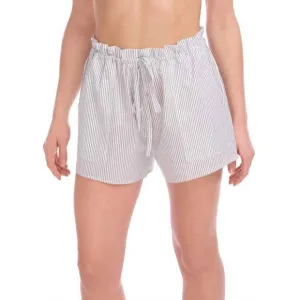 NEW COMMANDO cotton voile pleated short in black &amp; white