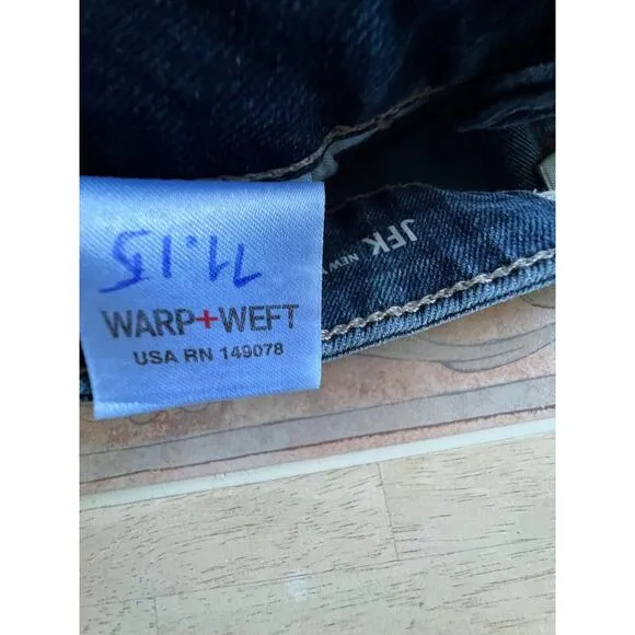 New without tags ! warp   weft skinny jeans JFK N Y  2/26
