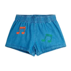 Note Emb Lightweight Denim Shorts