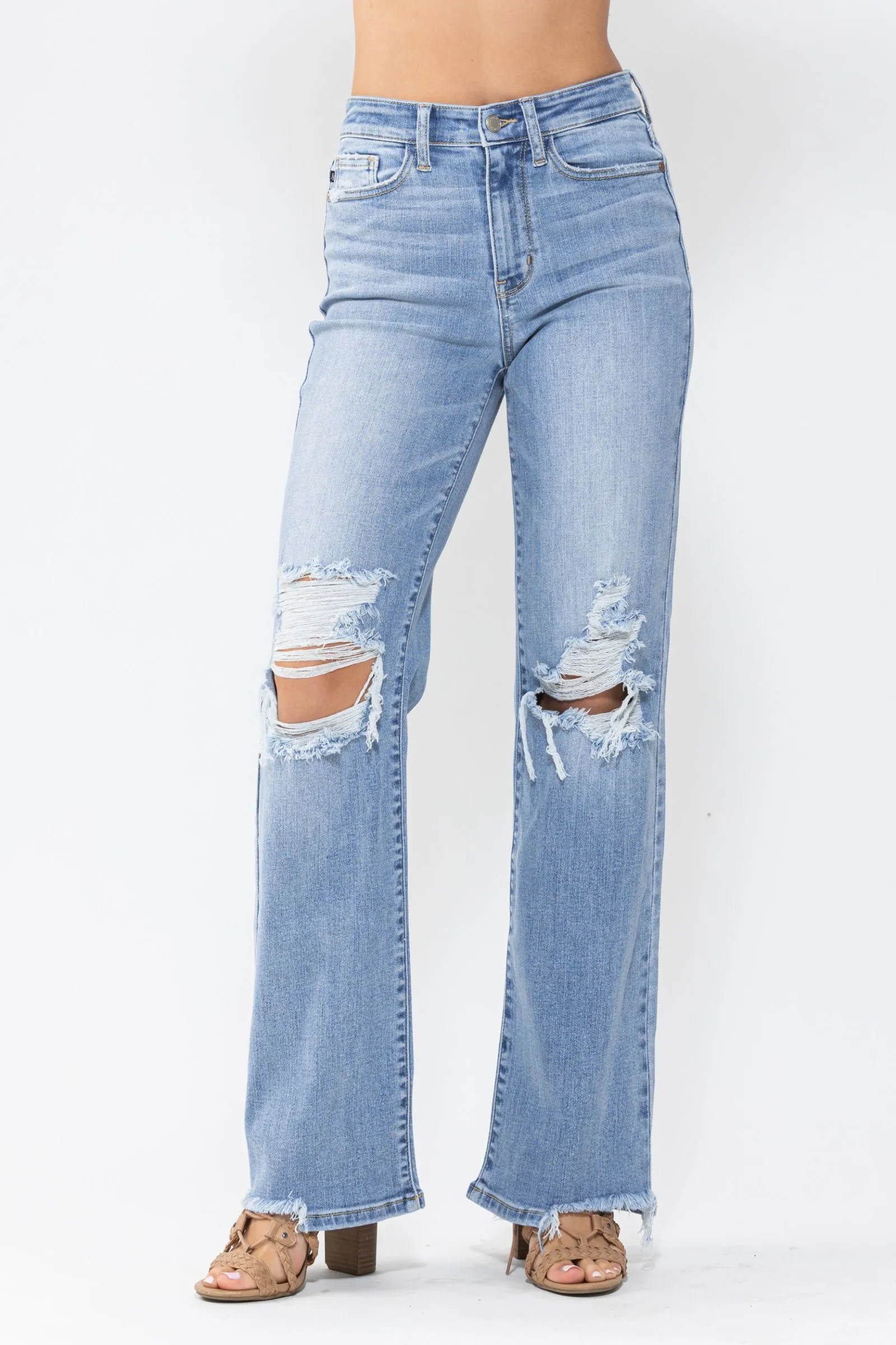 Now or Never 90s Straight Leg Jeans