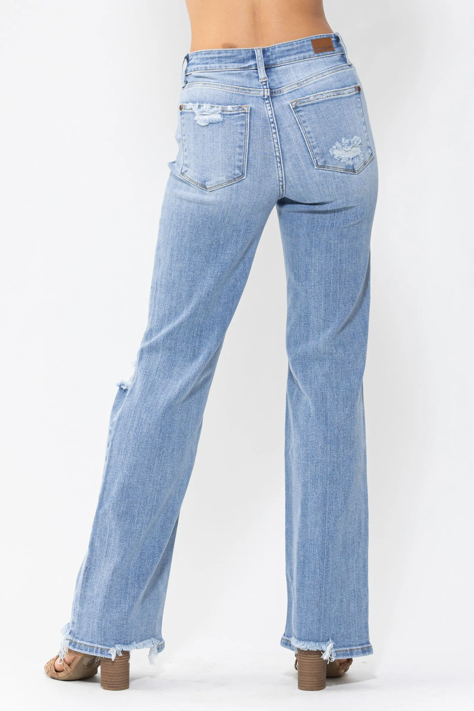 Now or Never 90s Straight Leg Jeans