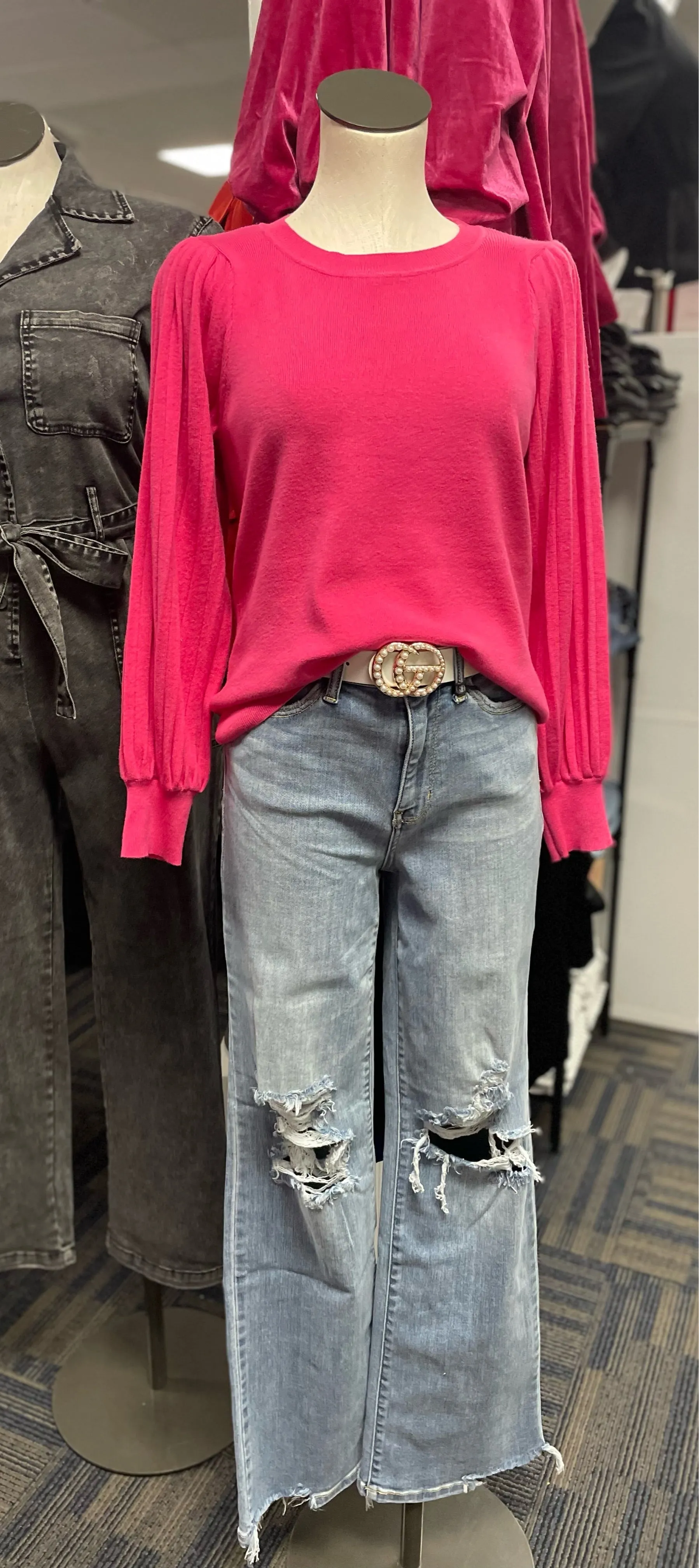 Now or Never 90s Straight Leg Jeans
