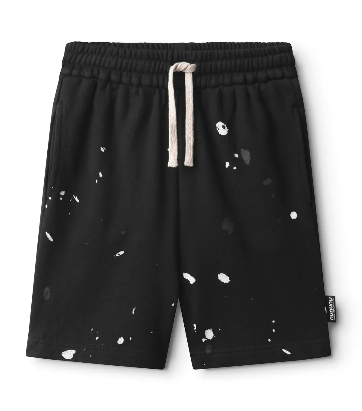nununu- Mono Splash Sweat shorts (black)