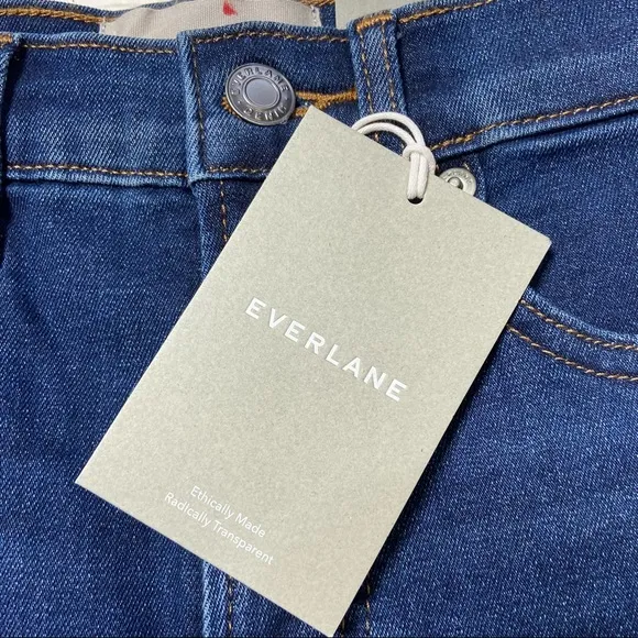 NWT Everlane High Rise Skinny Stretch Ankle Jeans Sz 23