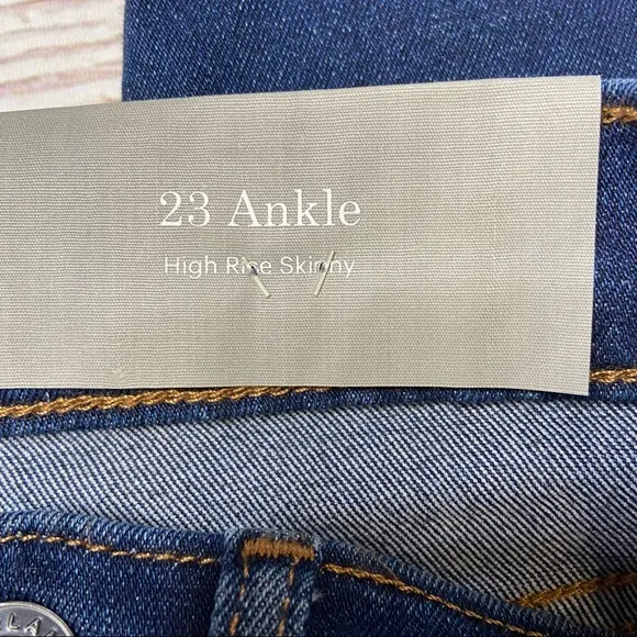 NWT Everlane High Rise Skinny Stretch Ankle Jeans Sz 23