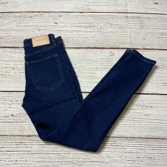 NWT Everlane High Rise Skinny Stretch Ankle Jeans Sz 23