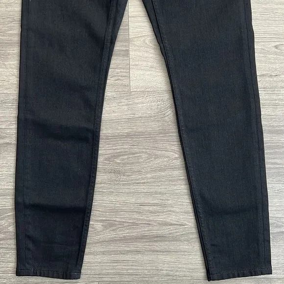 NWT EVERLANE Mid Rise Skinny Jeans Womens Sz. 24 True Black Classic 90s Grunge