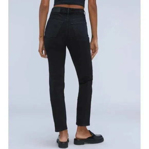 NWT Everlane The Original Cheeky Jean Womens 29 Coal Black