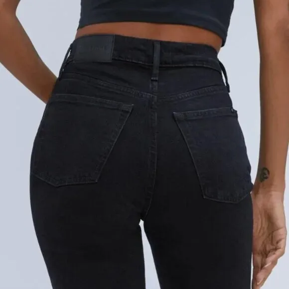 NWT Everlane The Original Cheeky Jean Womens 29 Coal Black