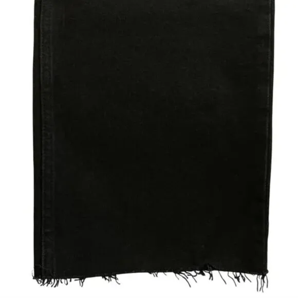 NWT Everlane The Way High Jean 28 Short Coal Black