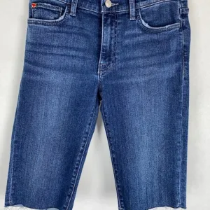 NWT Hudson Amina Mid-Rise Short Denim Blue Jean Cutoff Shorts Size 27 NEW