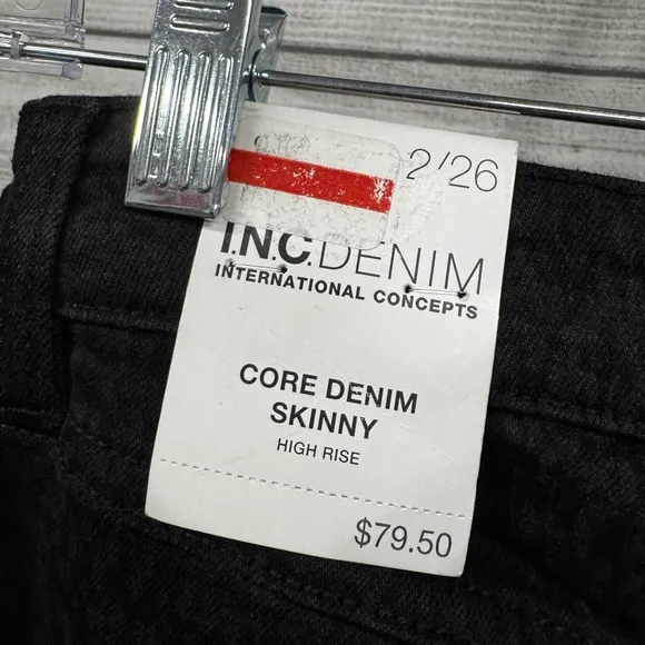 NWT INC Core Skinny Denim Jeans