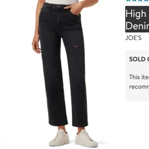 NWT Joe's High Rise Wide Leg Cropped Denim Jeans, Size 32, Isagel