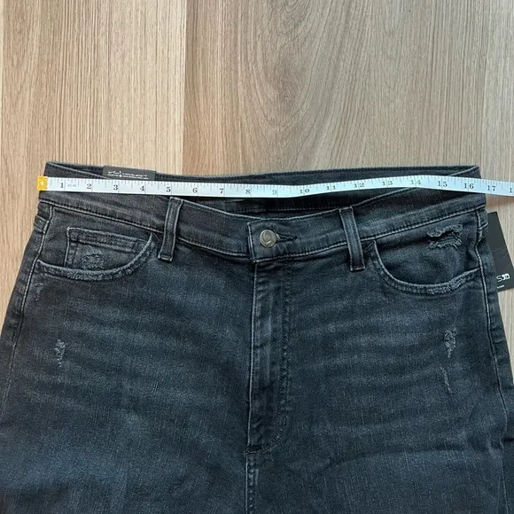 NWT Joe's High Rise Wide Leg Cropped Denim Jeans, Size 32, Isagel