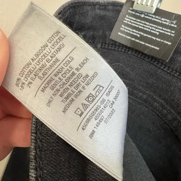 NWT Joe's High Rise Wide Leg Cropped Denim Jeans, Size 32, Isagel