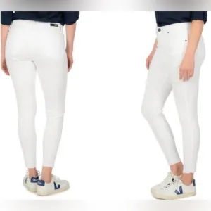 NWT Kut From The Cloth Donna Fab Ab High Rise Stretch Raw Hem Skinny Jeans 14