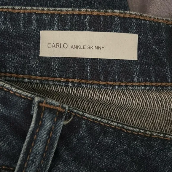 NWT Kut from the Kloth Carlo Ankle Skinny Raw Hem