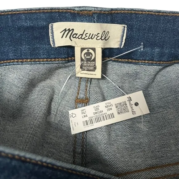 NWT Madewell Curvy High-Rise Skinny Jeans