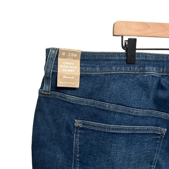 NWT Madewell Curvy High-Rise Skinny Jeans