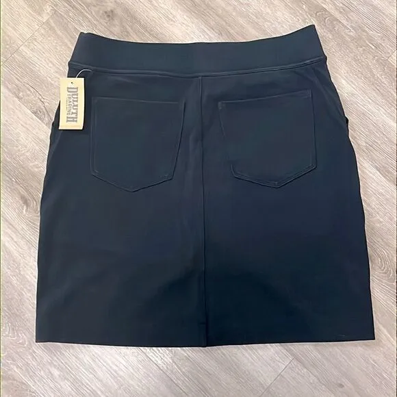 NWT DULUTH TRADING CO Womens NoGa Naturale cotton Skort Size Small