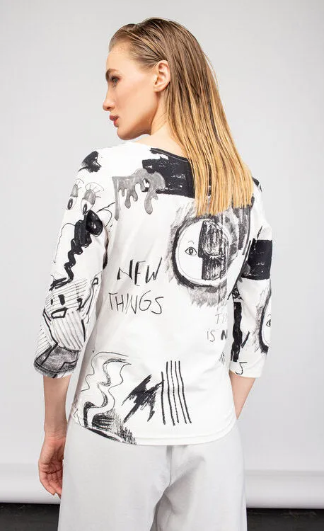 NY 77 Design Routine Top