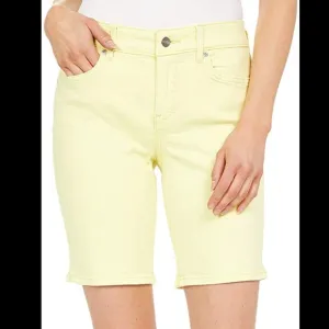 NYDJ Ella Denim Shorts With Side Slits
