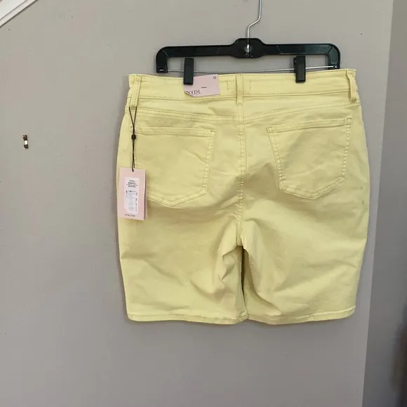 NYDJ Ella Denim Shorts With Side Slits