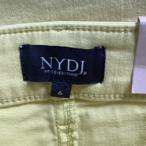NYDJ Ella Denim Shorts With Side Slits