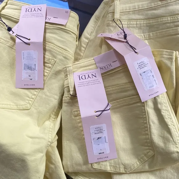 NYDJ Ella Denim Shorts With Side Slits