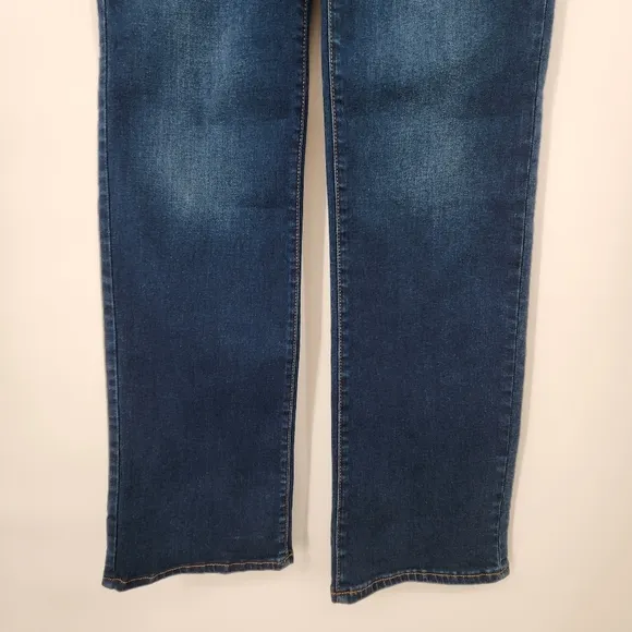 NYDJ Marilyn Straight Leg Double Shank Jeans Lift Tuck Slimming 0 NWT