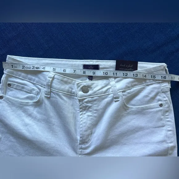 NYDJ NEW White Skinny Jeans Size 12P NWT