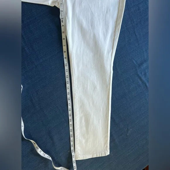 NYDJ NEW White Skinny Jeans Size 12P NWT