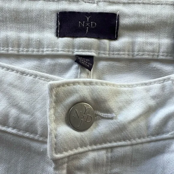 NYDJ NEW White Skinny Jeans Size 12P NWT