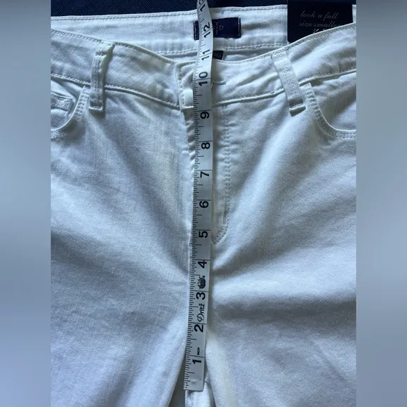 NYDJ NEW White Skinny Jeans Size 12P NWT