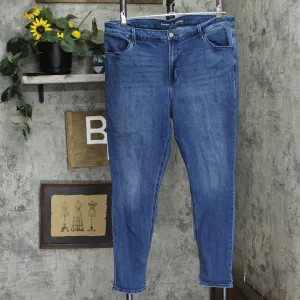 Old Navy Womens Stretch High-Rise Skinny Jeans 1670596812f4ba Medium Blue 18