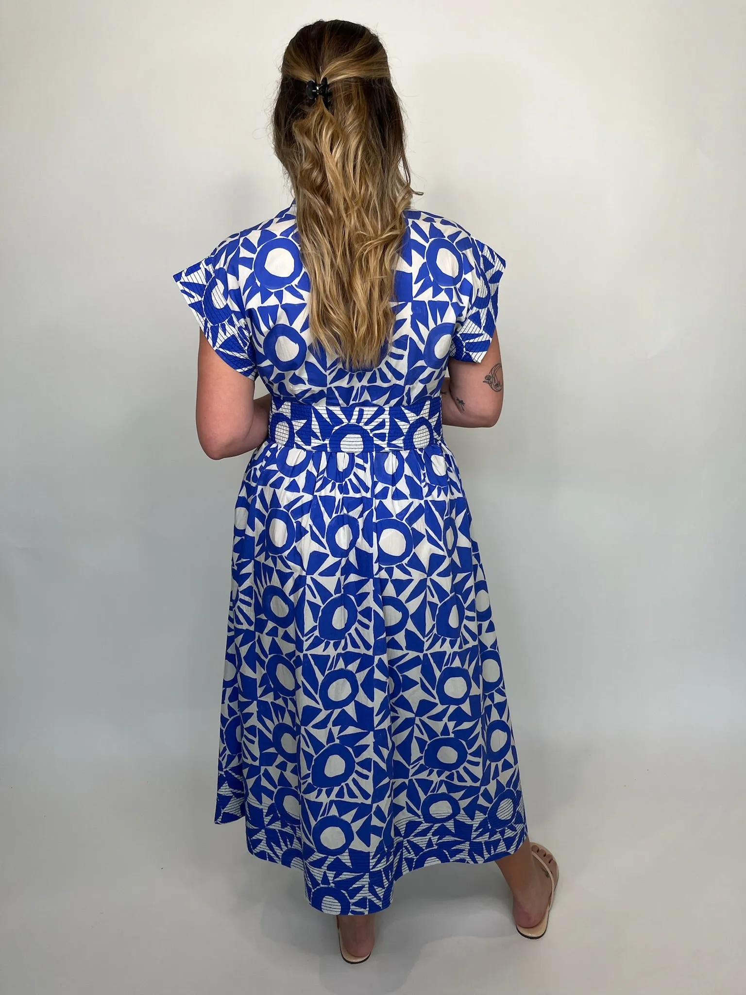 Oliphant Belted Shirt Dress