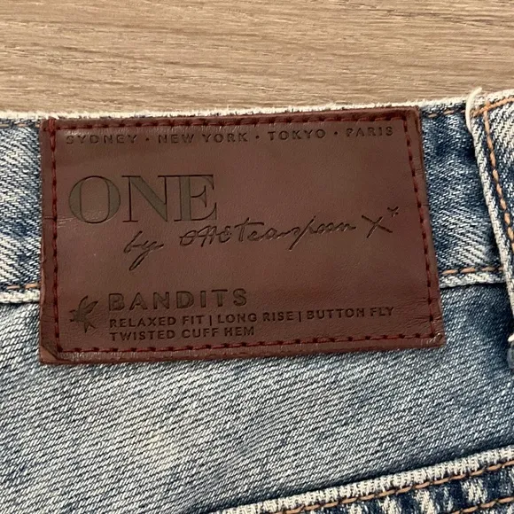One Teaspoon Denim Shorts Size 27
